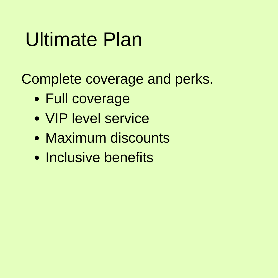 Maintenance Plans