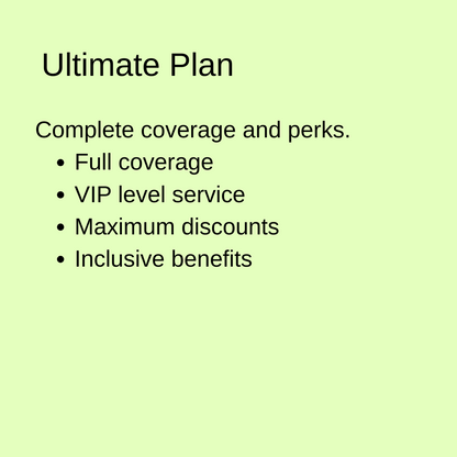 Concierge Maintenance Plans